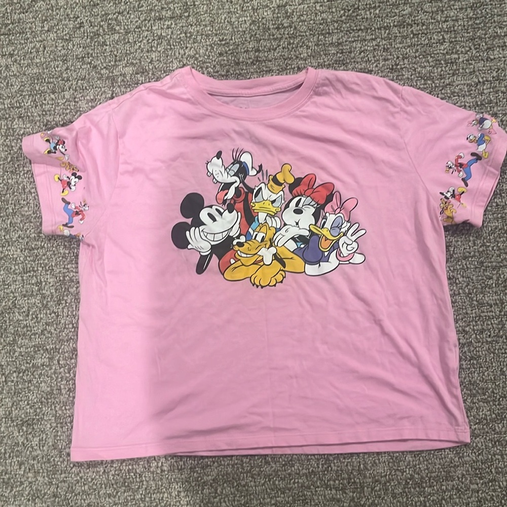 Disney Baby Pink Shirt (kids large)